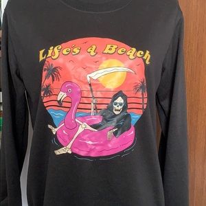 Shein Life’s a Beach Sweatshirt